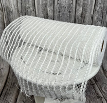 Load image into Gallery viewer, 10.25&quot; x 10yd White Snowdrift 10 inch mesh for wreaths-RY810227