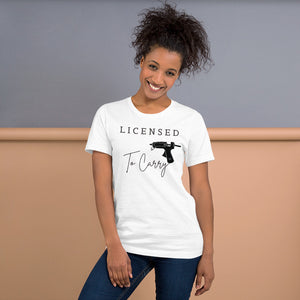 Licensed To Carry Hot Glue Gun Crafting T-Shirt - TCTCrafts